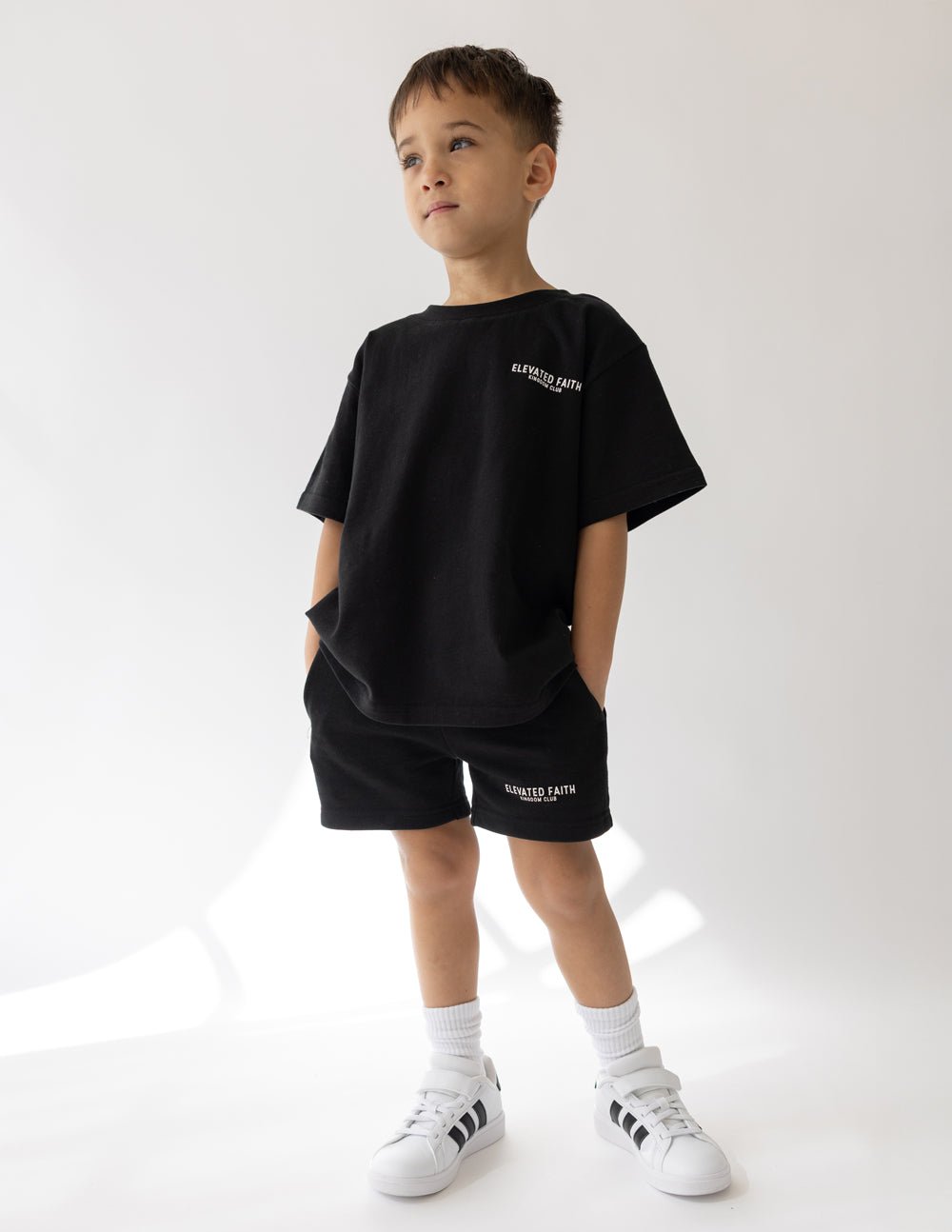 Kingdom Club Black Kids Tee - Grace & Grit Boutique