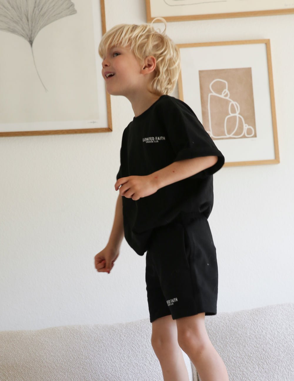 Kingdom Club Black Kids Tee - Grace & Grit Boutique