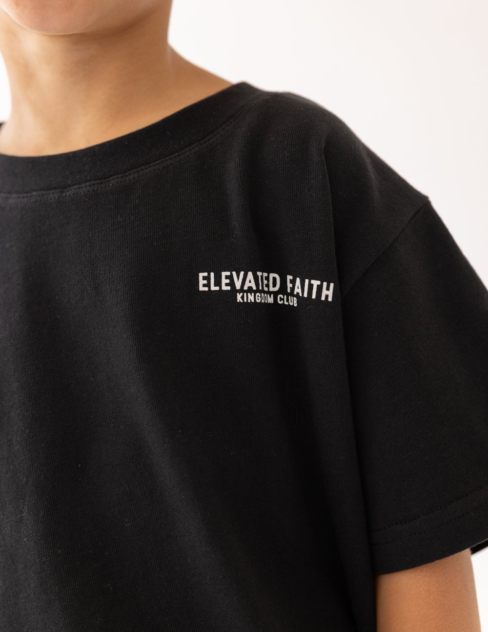 Kingdom Club Black Kids Tee - Grace & Grit Boutique