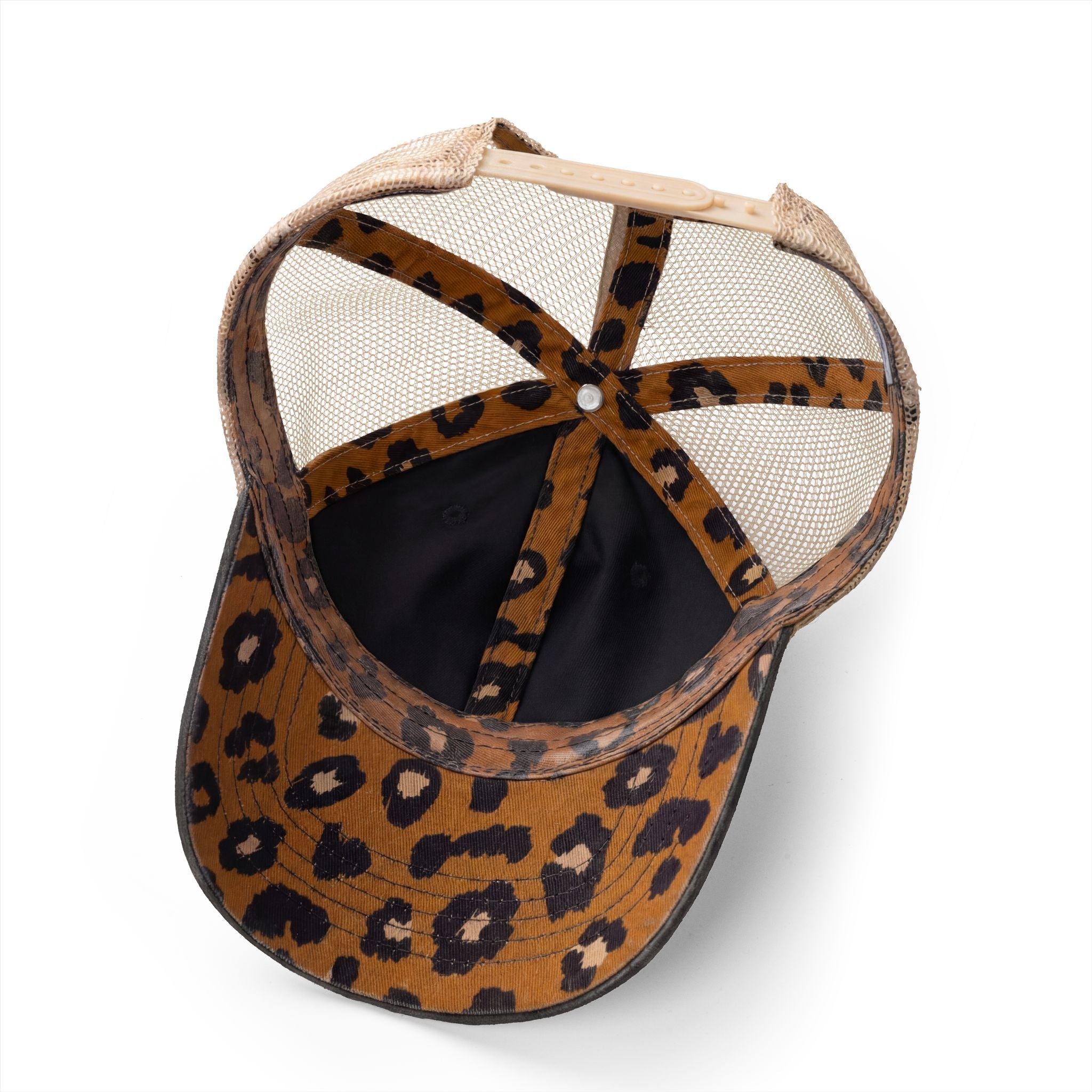 Lake Hair Don’t Care Leopard Print Trucker Hat - Grace & Grit Boutique