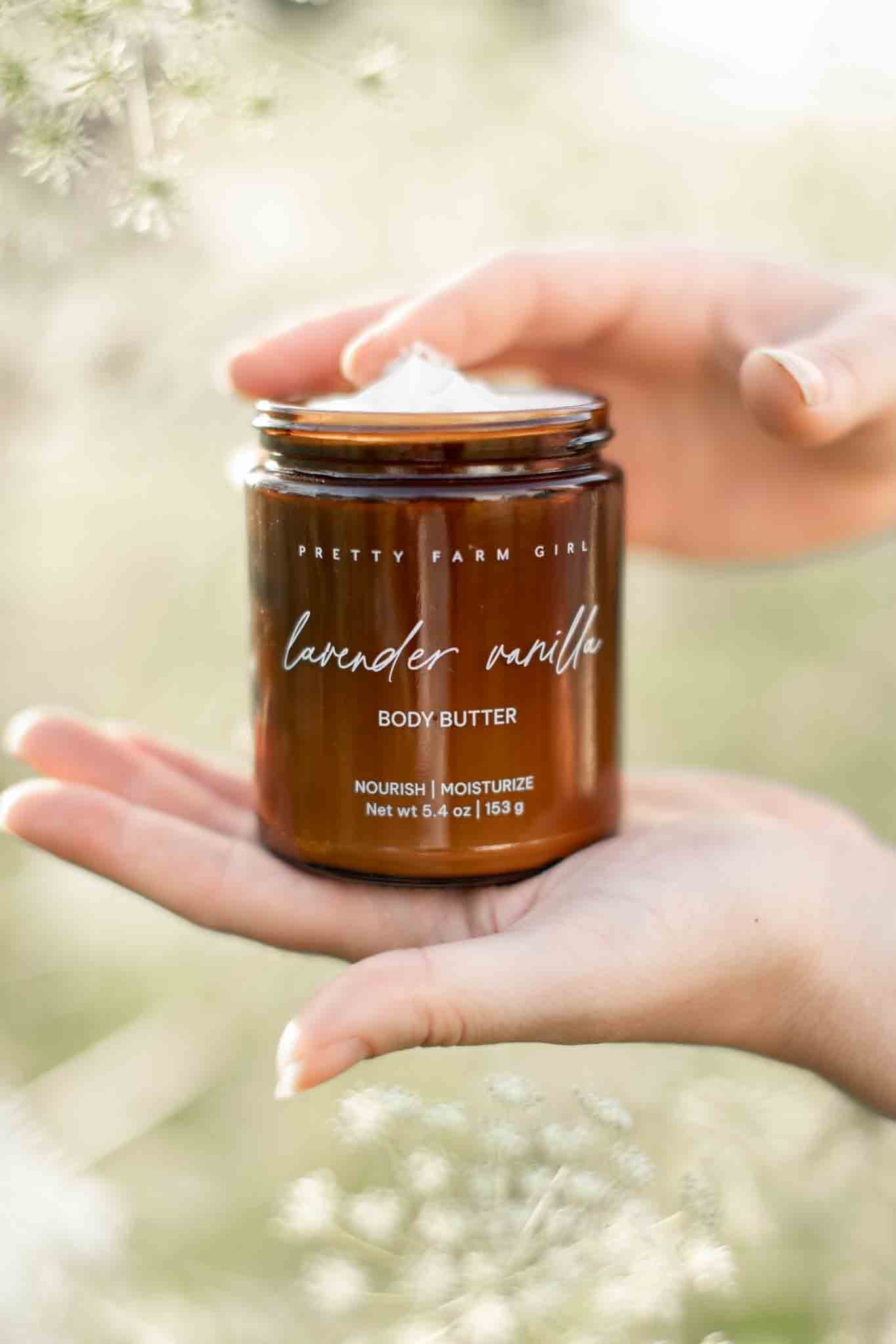 Lavender Vanilla Bean Tallow Body Butter - Grace & Grit Boutique