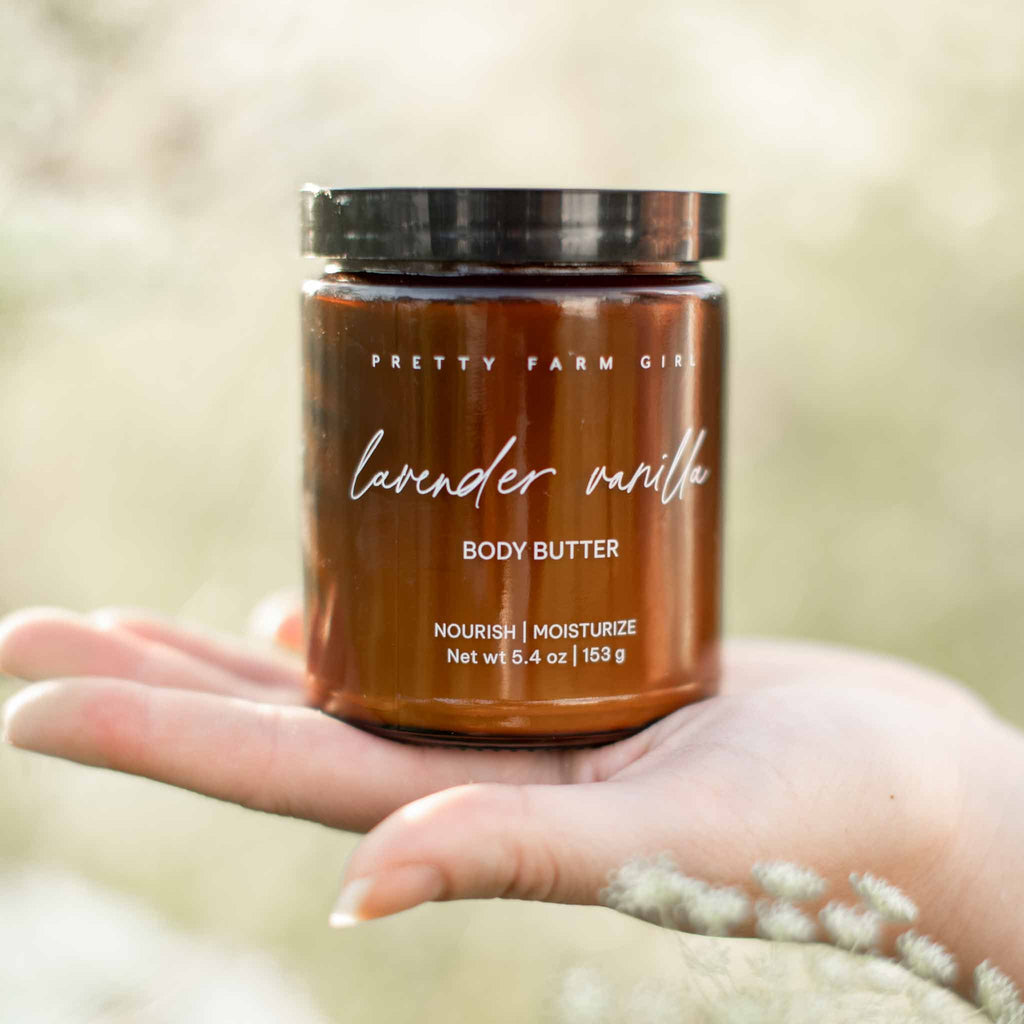 Lavender Vanilla Bean Tallow Body Butter - Grace & Grit Boutique