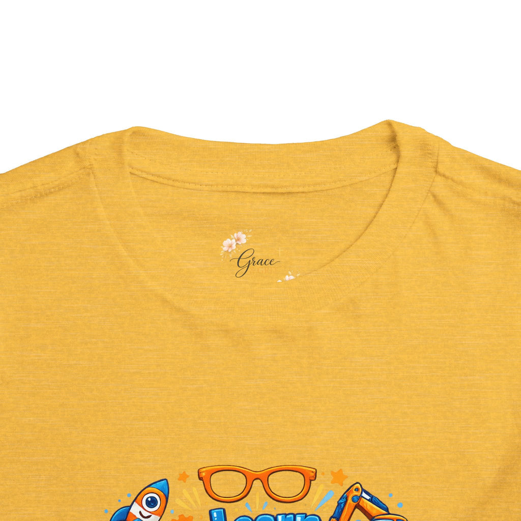 Learn Explore Play Toddler Tee — Educational Kids Shirt - Grace & Grit Boutique