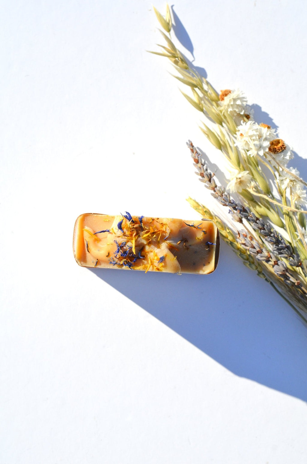 Lemon + Honey + Poppy Seed Handmade Tallow and Goat Milk Soap Bar - Grace & Grit Boutique