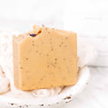 Lemon + Honey + Poppy Seed Handmade Tallow and Goat Milk Soap Bar - Grace & Grit Boutique