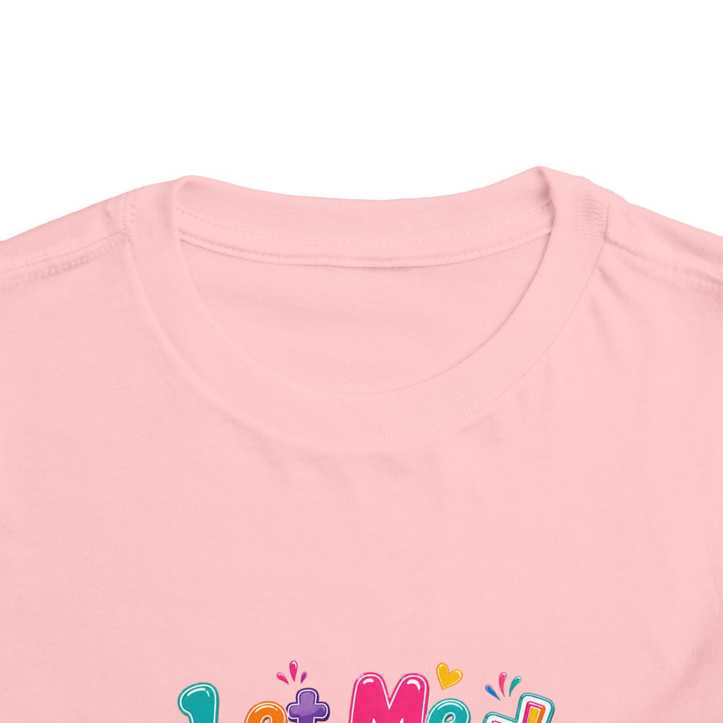 Let Me Tell You About My Jesus Toddler Tee — Colorful Christian Kids Shirt - Grace & Grit Boutique