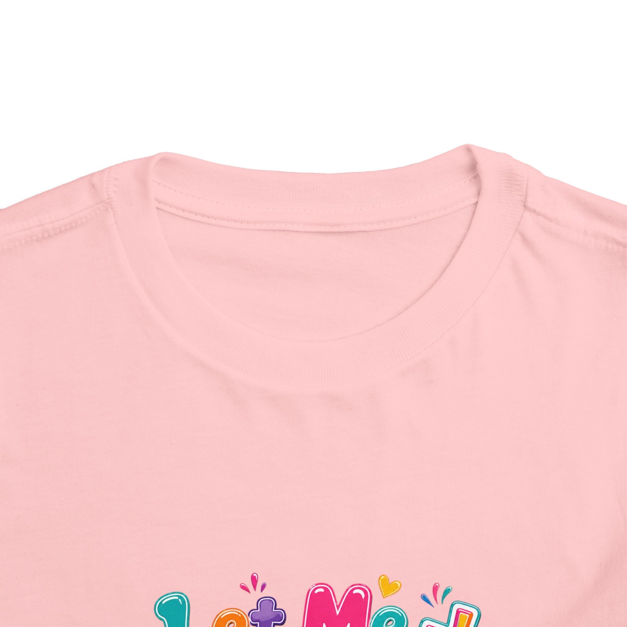 Let Me Tell You About My Jesus Toddler Tee — Colorful Christian Kids Shirt - Grace & Grit Boutique