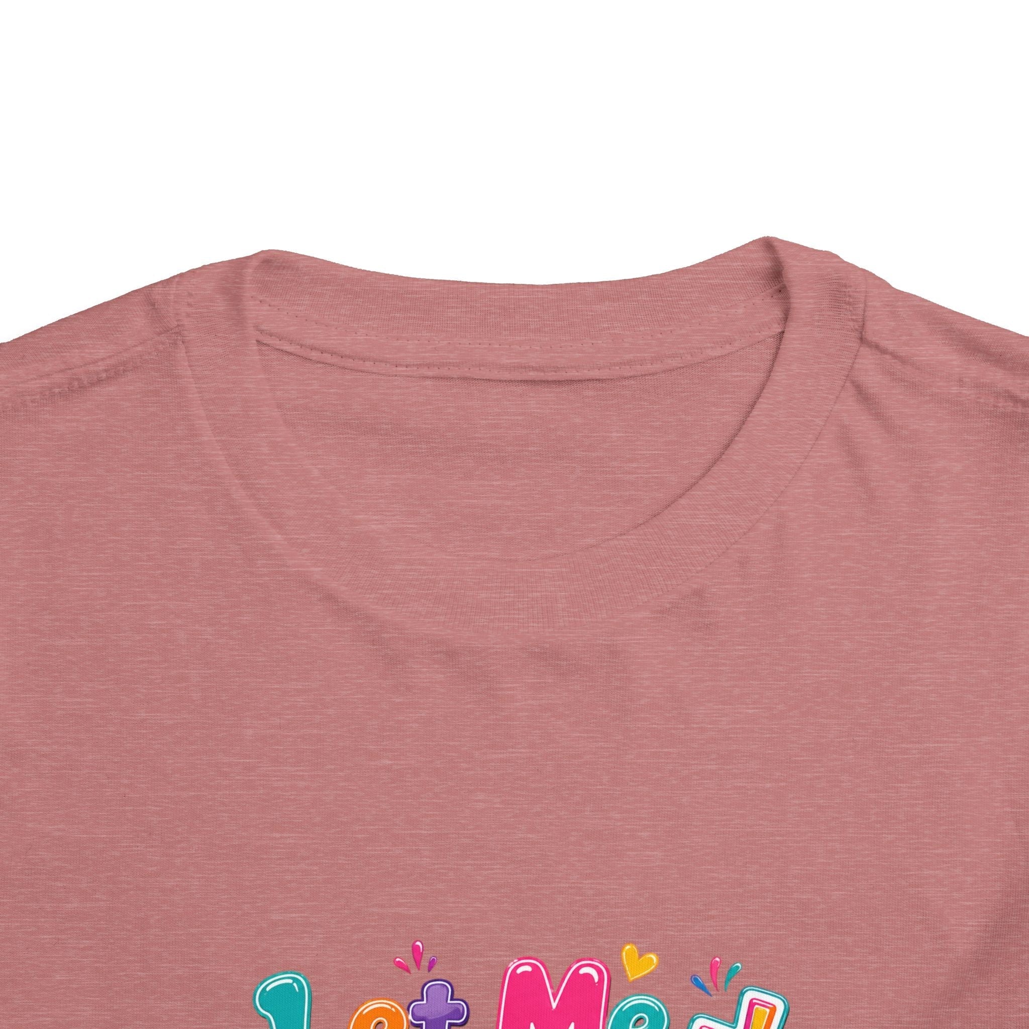 Let Me Tell You About My Jesus Toddler Tee — Colorful Christian Kids Shirt - Grace & Grit Boutique