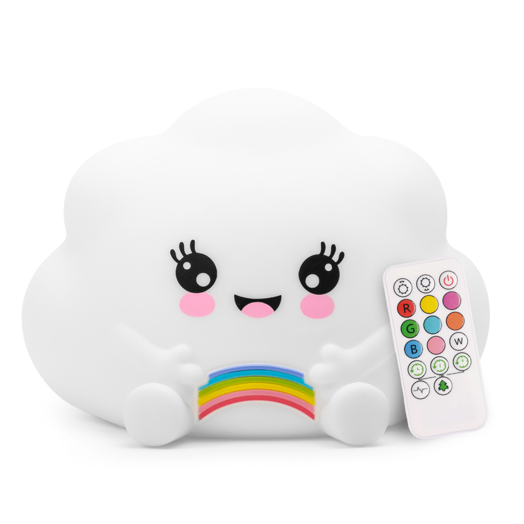 LumiPets® Kawaii Cloud - Children's Nursery Touch Night Light - Grace & Grit Boutique