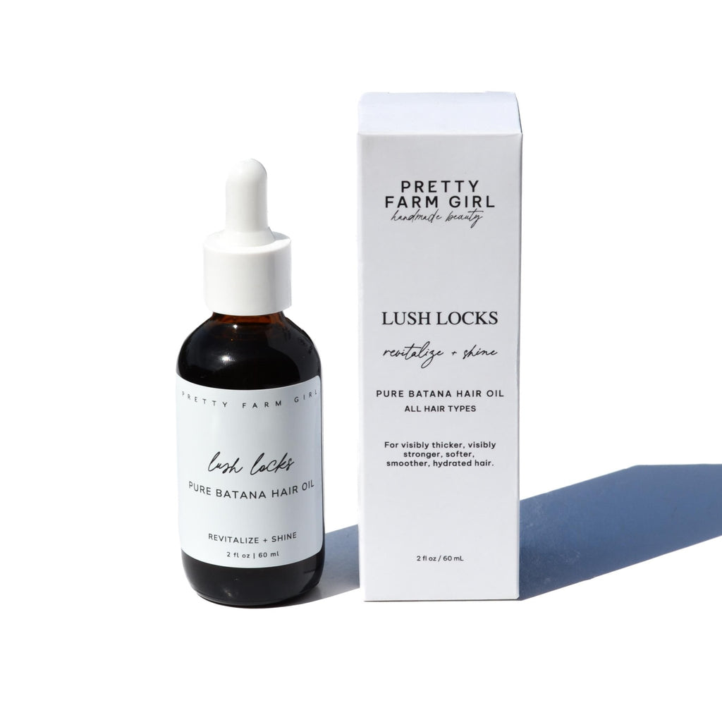 Lush Locks - 100% Pure Natural Batana Hair Oil - Grace & Grit Boutique