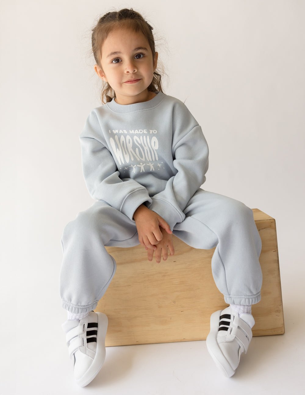 Made To Worship Kids Crewneck - Grace & Grit Boutique