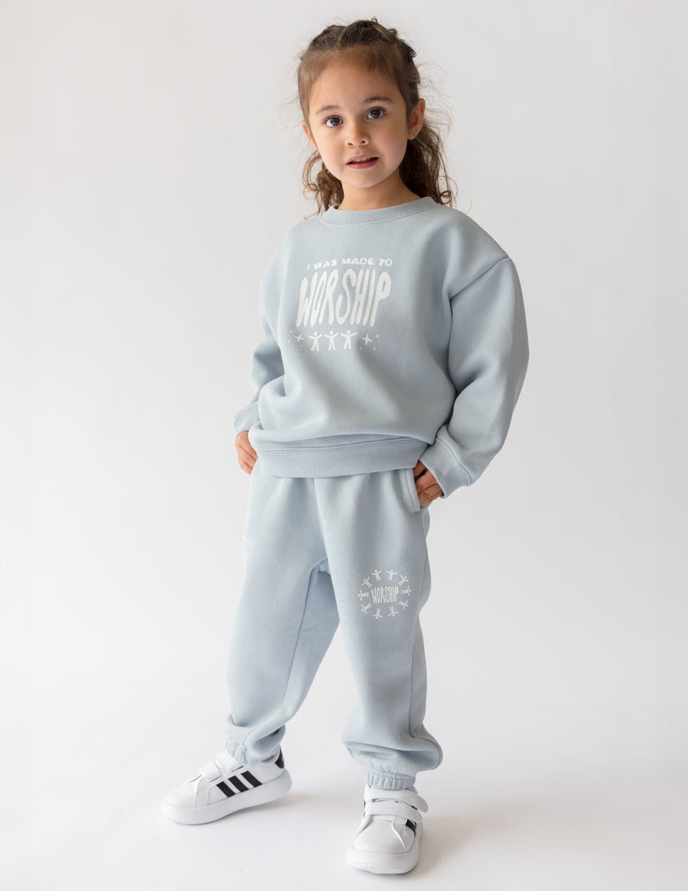 Made To Worship Kids Crewneck - Grace & Grit Boutique
