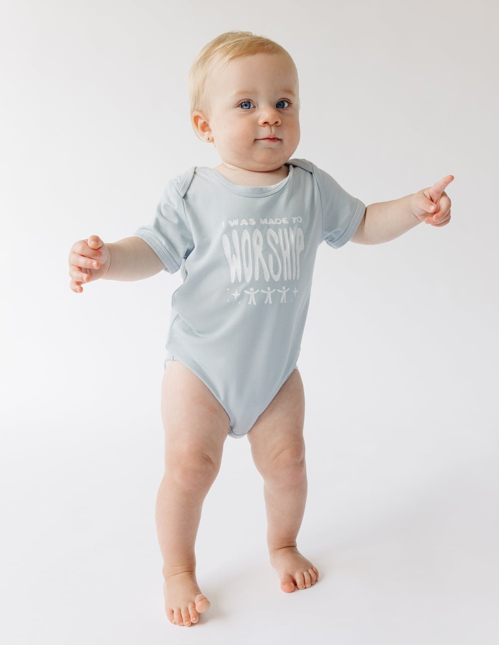Made To Worship Onesie - Grace & Grit Boutique