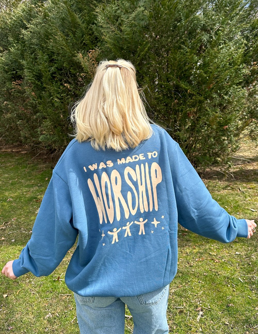 Made to Worship Unisex Crewneck - Grace & Grit Boutique