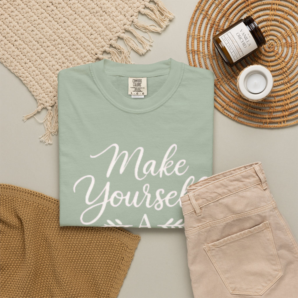 Make Yourself a Priority T-Shirt — Self - Care Inspirational Tee - Grace & Grit Boutique
