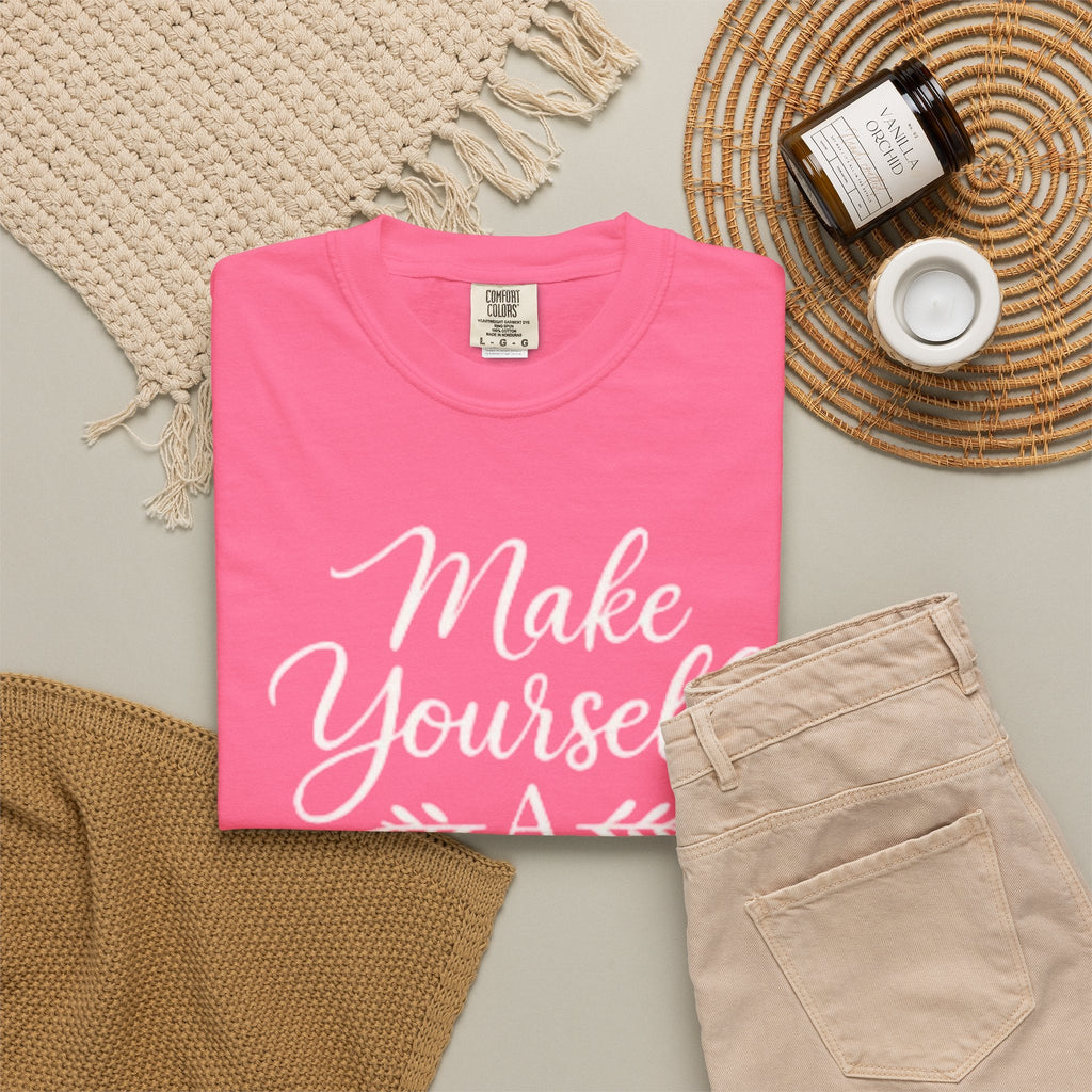 Make Yourself a Priority T-Shirt — Self - Care Inspirational Tee - Grace & Grit Boutique
