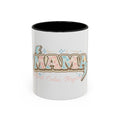 Mama Retro Pastel Accent Coffee Mug — Ceramic 11/15 oz - Grace & Grit Boutique
