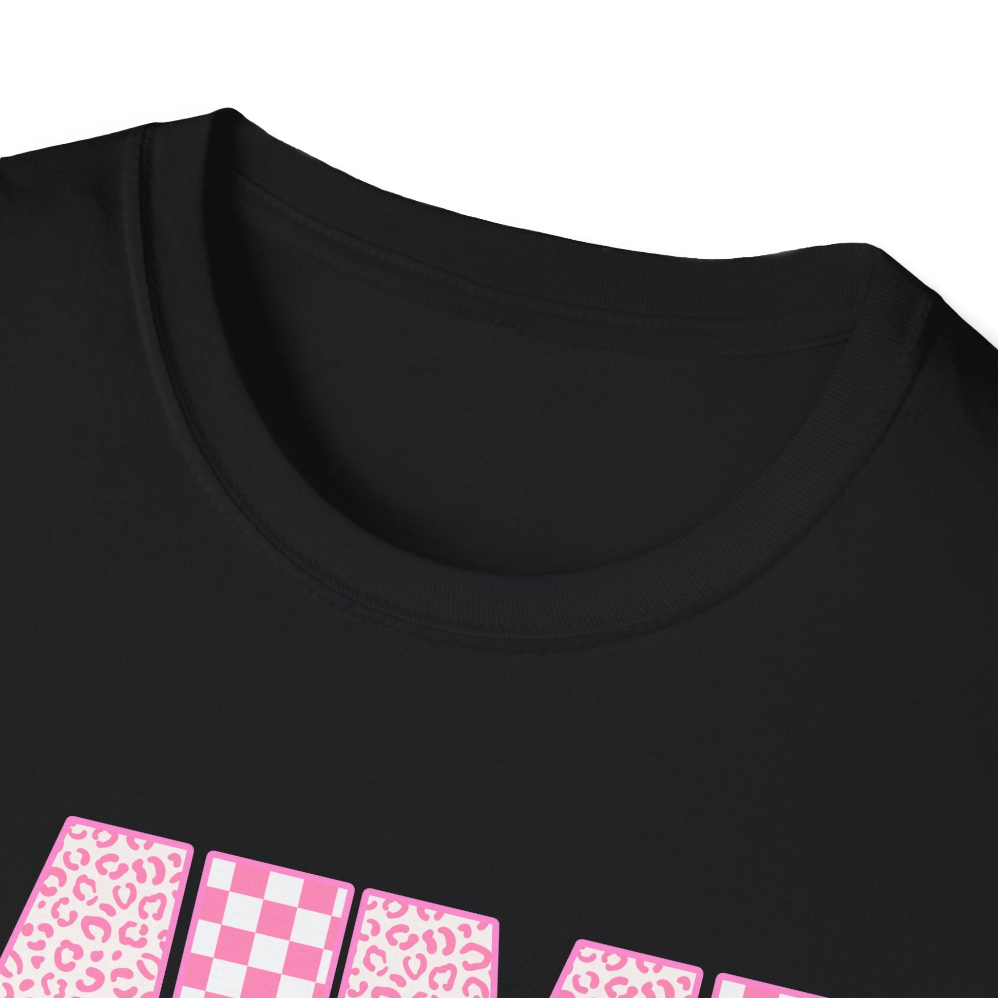 MIMI T-shirt | Pink Patterned - Grace & Grit Boutique
