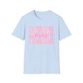 MIMI T-shirt | Pink Patterned - Grace & Grit Boutique