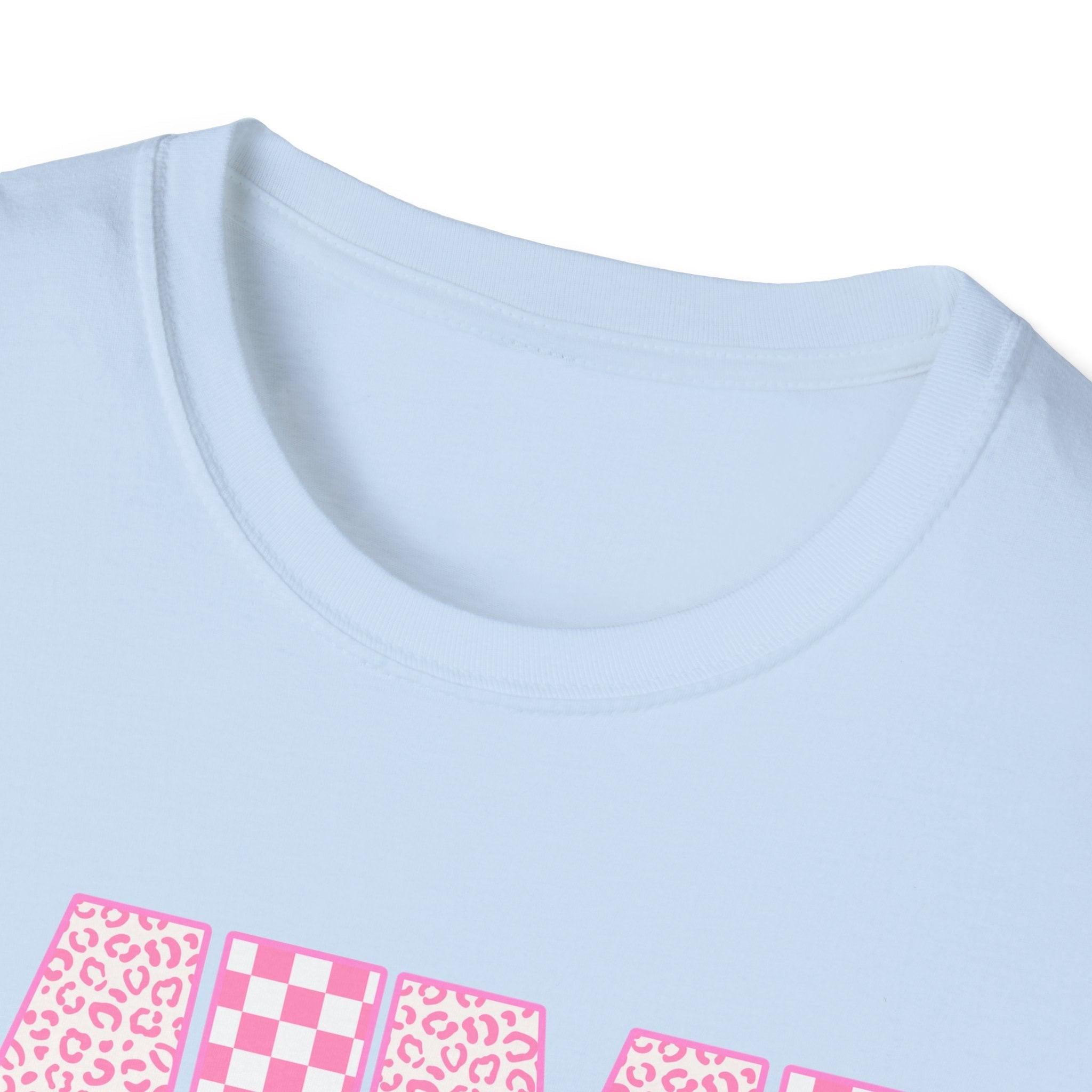 MIMI T-shirt | Pink Patterned - Grace & Grit Boutique