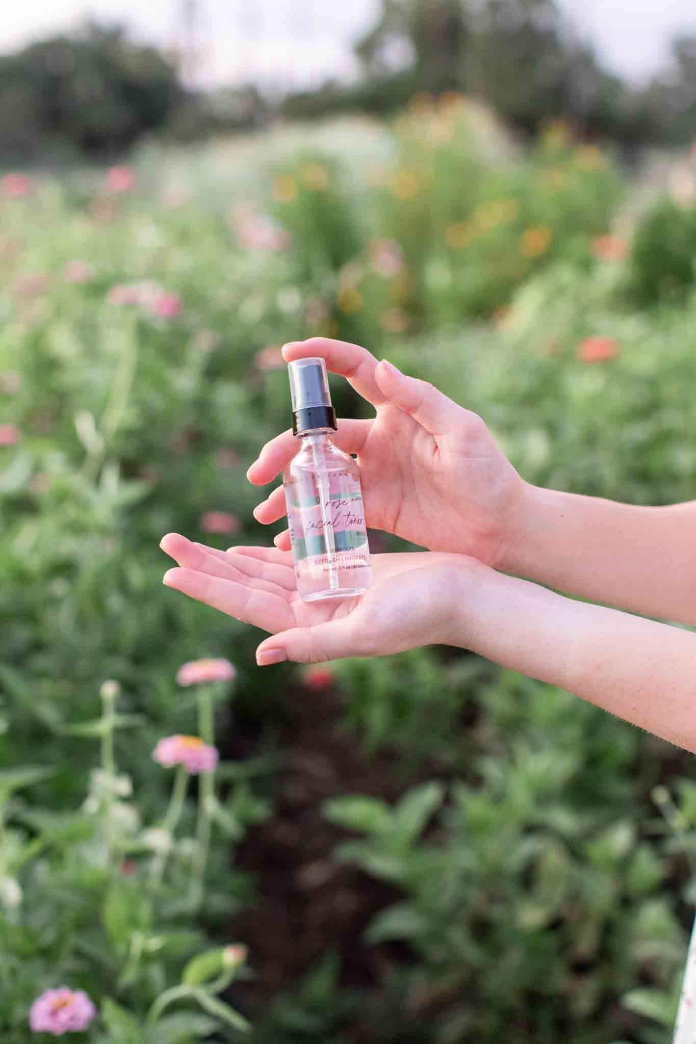 Organic Pure Rose Facial Toner - Grace & Grit Boutique
