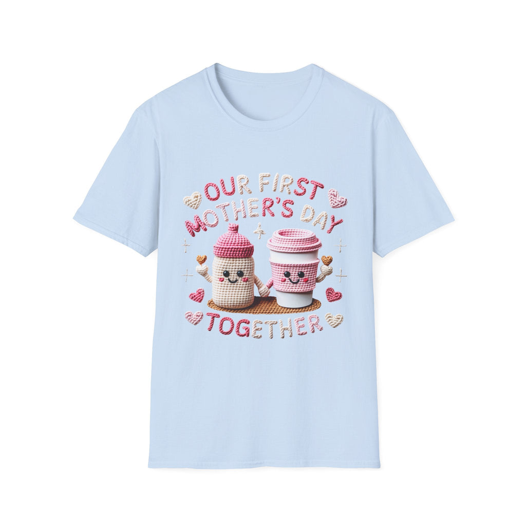 Our First Mother’s Day Together Coffee Cup Mom T-Shirt - Grace & Grit Boutique