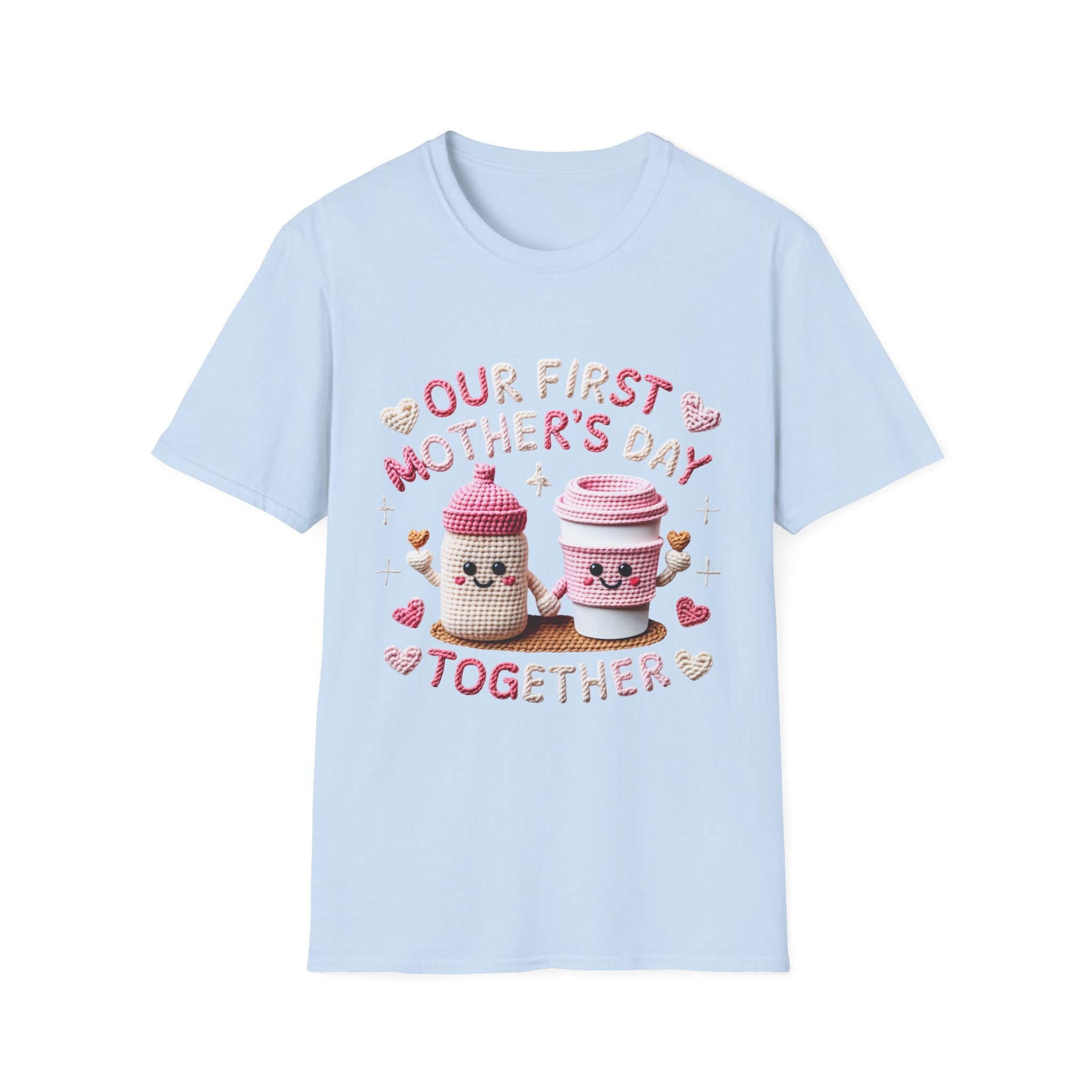 Our First Mother’s Day Together Coffee Cup Mom T-Shirt - Grace & Grit Boutique