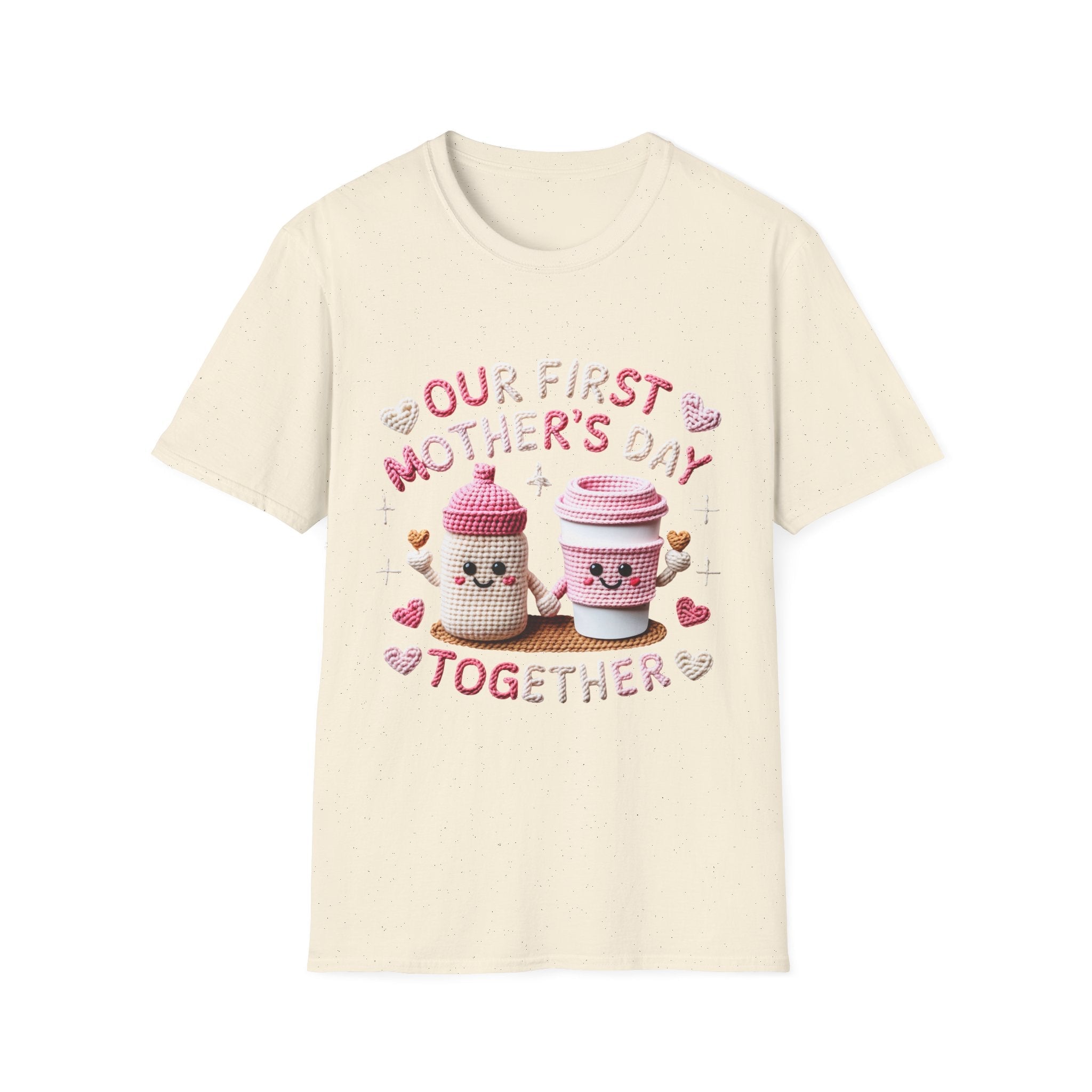 Our First Mother’s Day Together Coffee Cup Mom T-Shirt - Grace & Grit Boutique