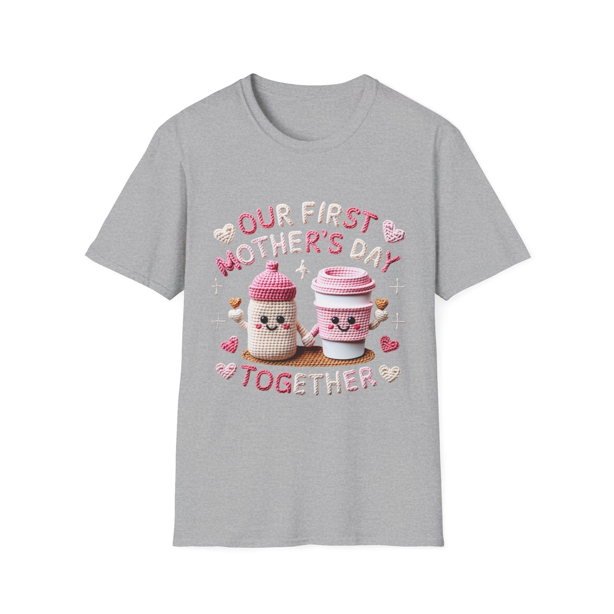 Our First Mother’s Day Together Coffee Cup Mom T-Shirt - Grace & Grit Boutique