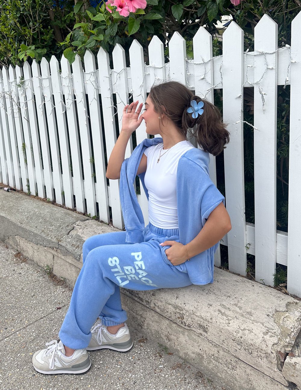 Peace Be Still Unisex Sweatpant - Grace & Grit Boutique