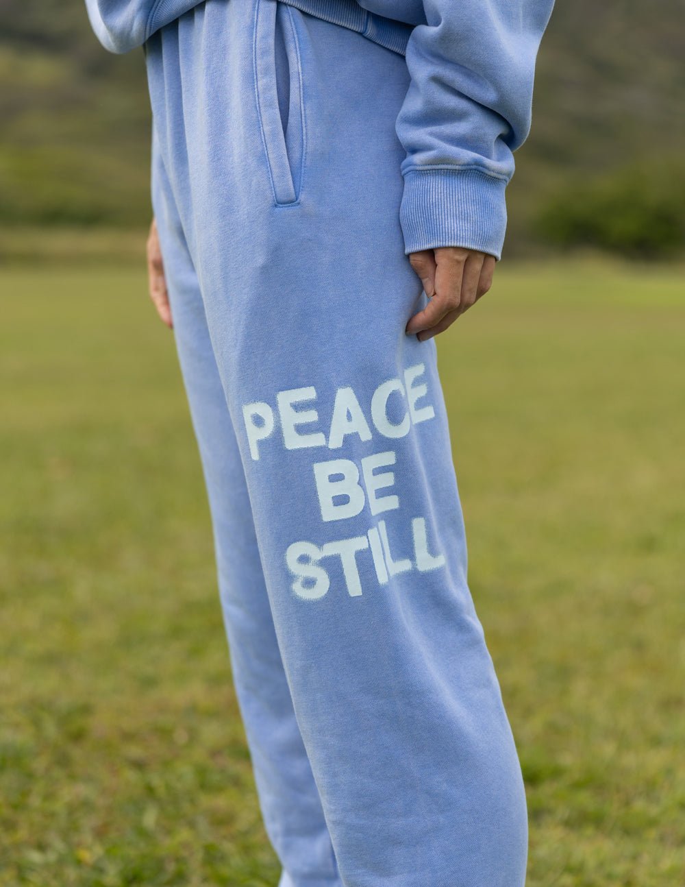 Peace Be Still Unisex Sweatpant - Grace & Grit Boutique