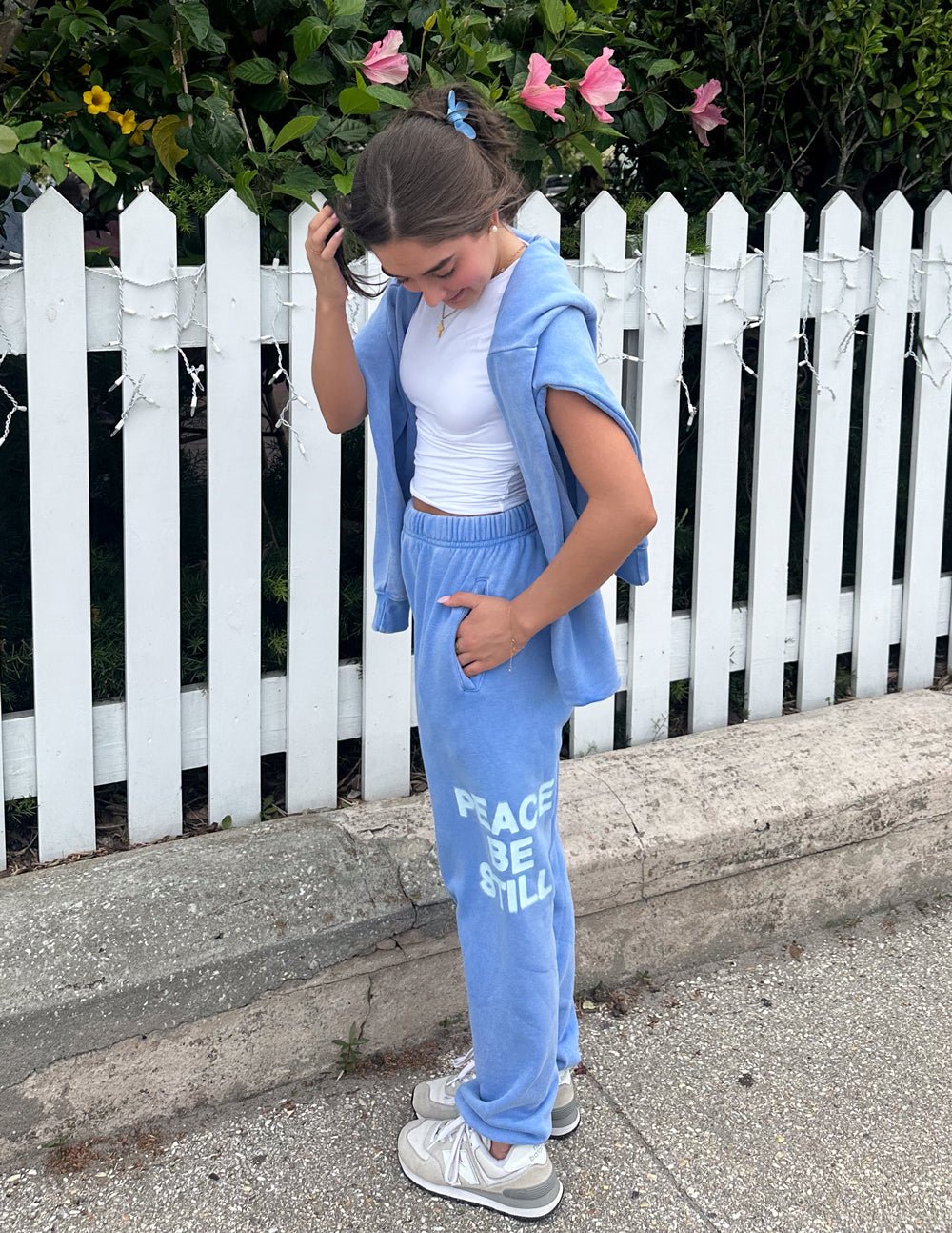 Peace Be Still Unisex Sweatpant - Grace & Grit Boutique