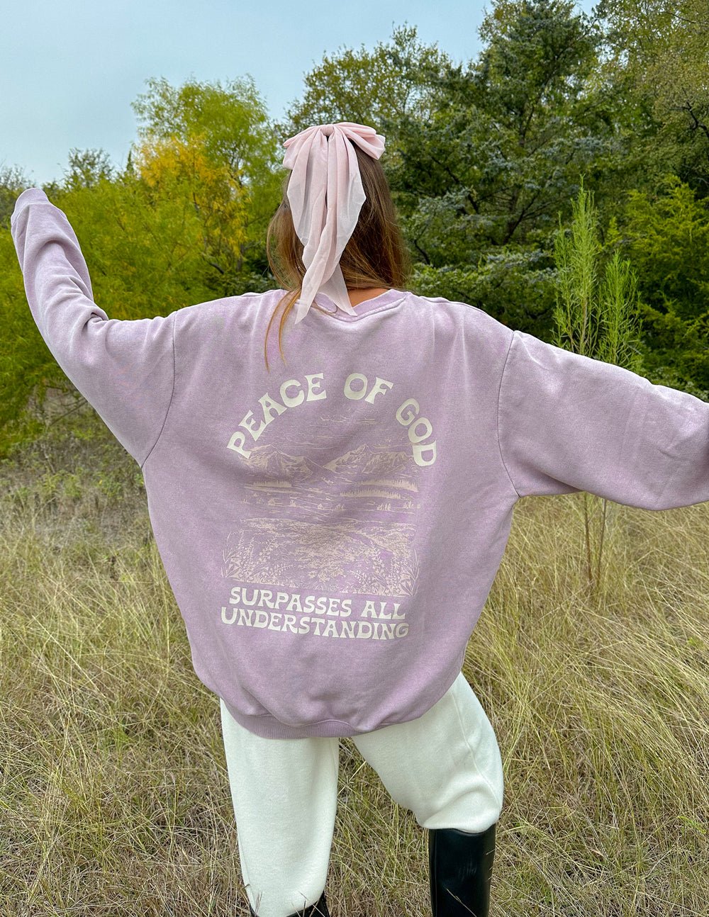 Peace of God Unisex Crewneck - Grace & Grit Boutique