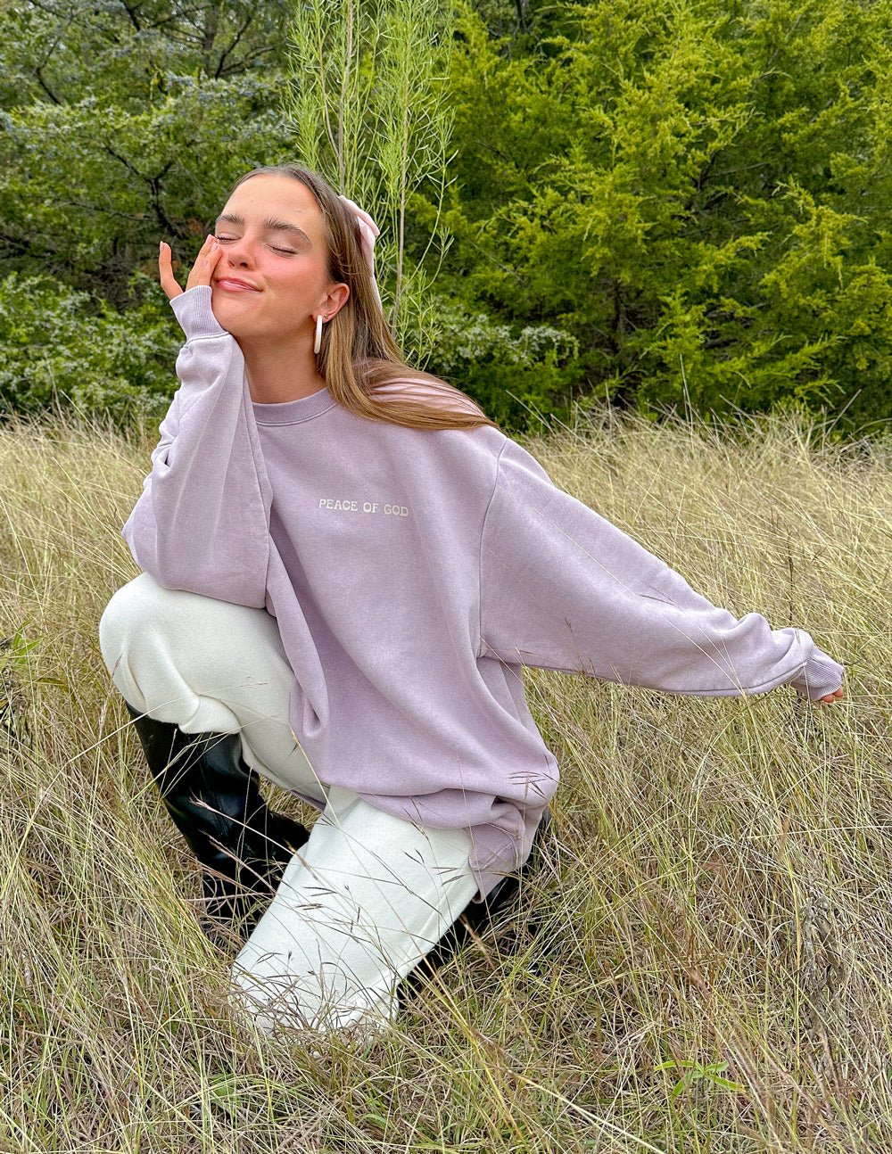 Peace of God Unisex Crewneck - Grace & Grit Boutique