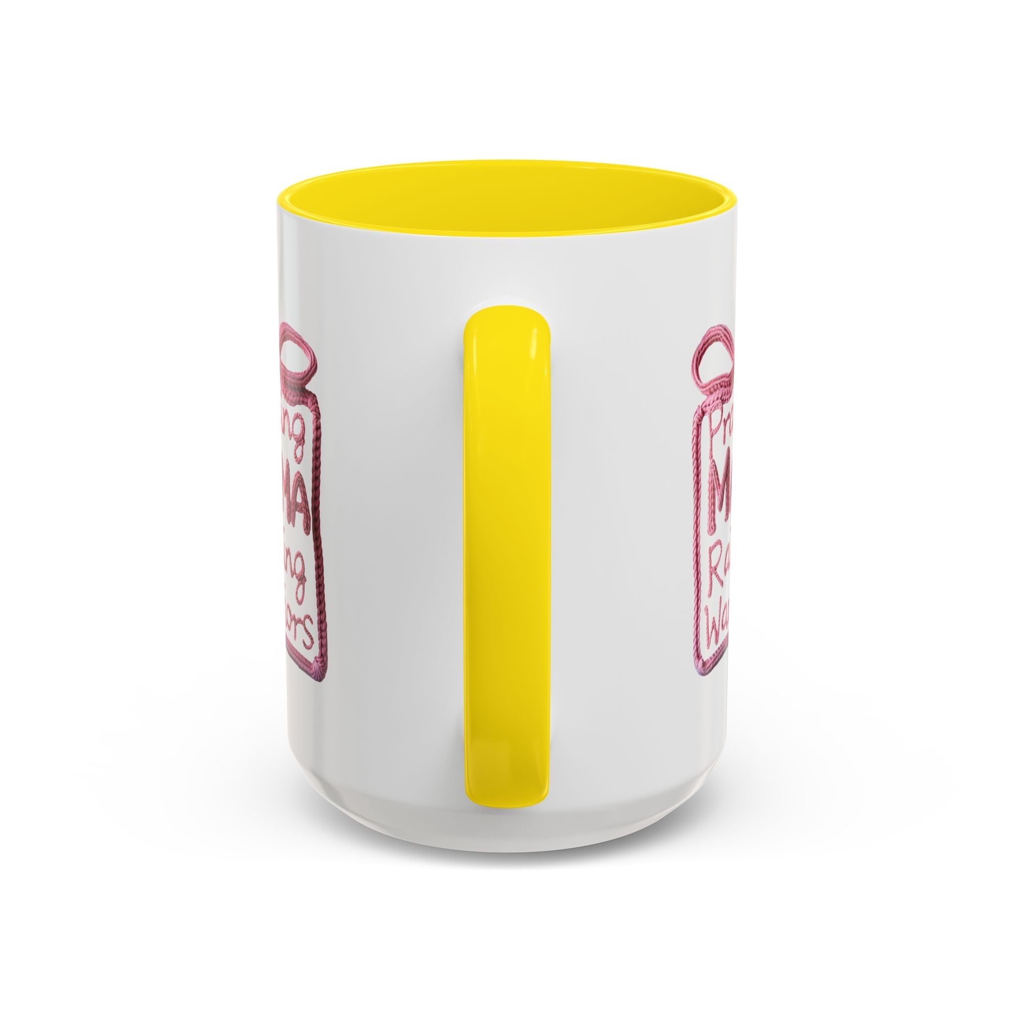 Praying Mama Raising Warriors Coffee Mug (Accent, 11/15oz) - Grace & Grit Boutique
