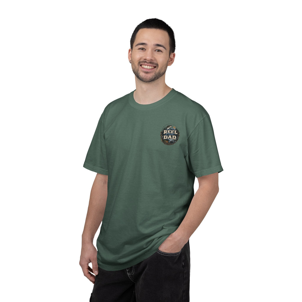 Reel Cool Dad Fishing T-Shirt — Fishing Dad Graphic Tee - Grace & Grit Boutique