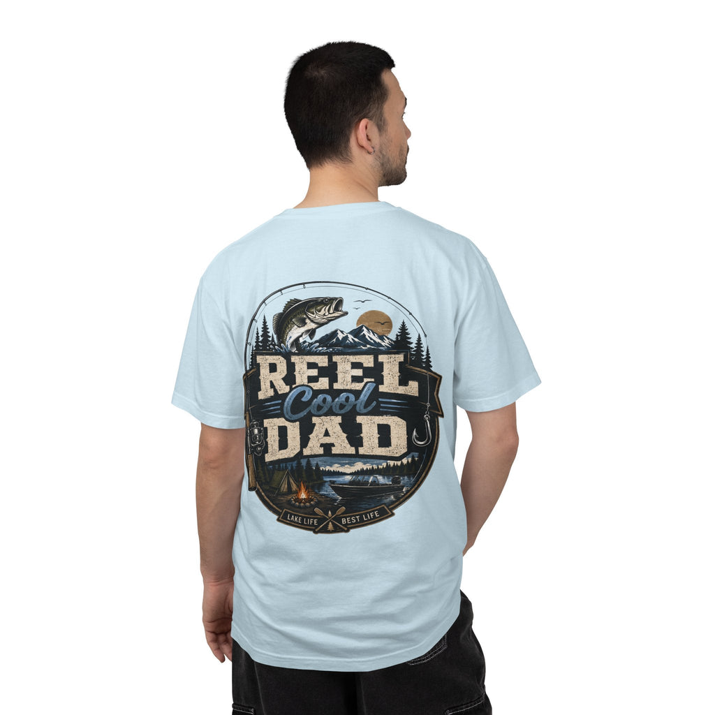 Reel Cool Dad Fishing T-Shirt — Fishing Dad Graphic Tee - Grace & Grit Boutique