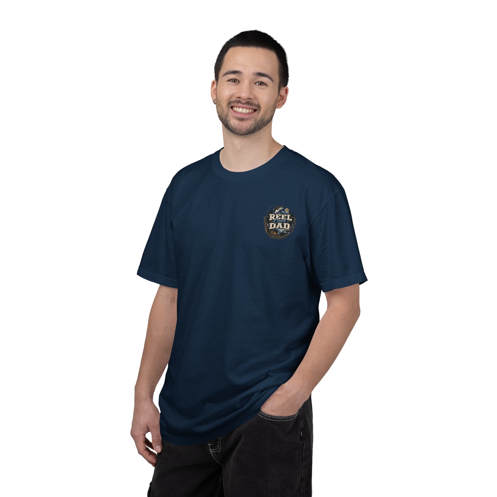 Reel Cool Dad Fishing T-Shirt — Fishing Dad Graphic Tee - Grace & Grit Boutique