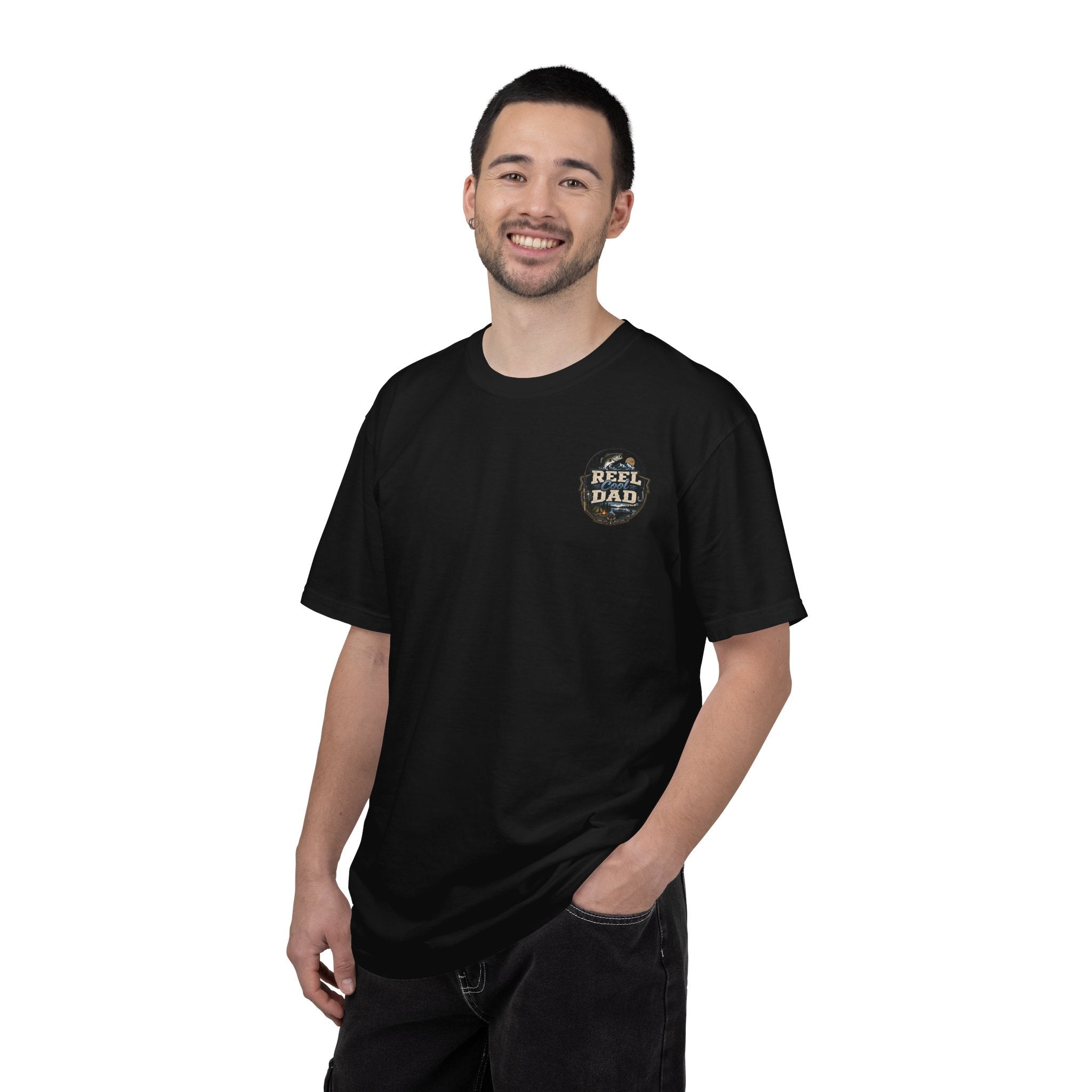 Reel Cool Dad Fishing T-Shirt — Fishing Dad Graphic Tee - Grace & Grit Boutique