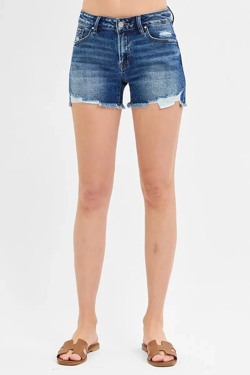 RISEN Low Rise Pikaboo Lining Shorts - Grace & Grit Boutique