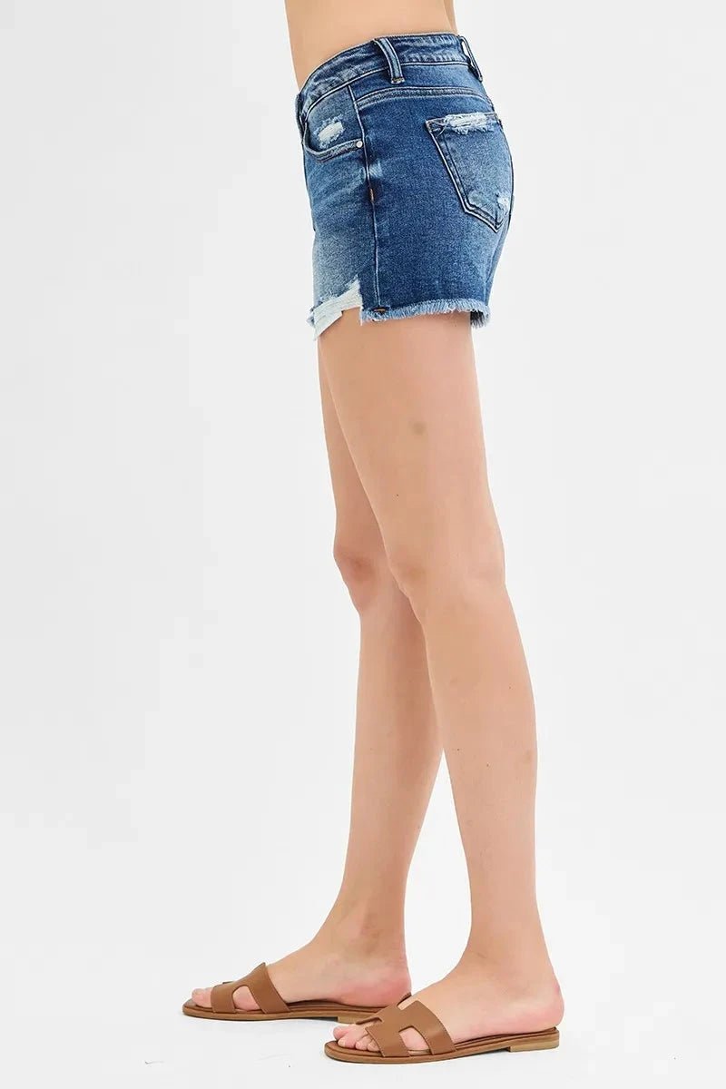 RISEN Low Rise Pikaboo Lining Shorts - Grace & Grit Boutique