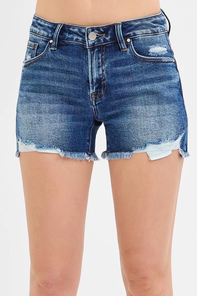 RISEN Low Rise Pikaboo Lining Shorts - Grace & Grit Boutique