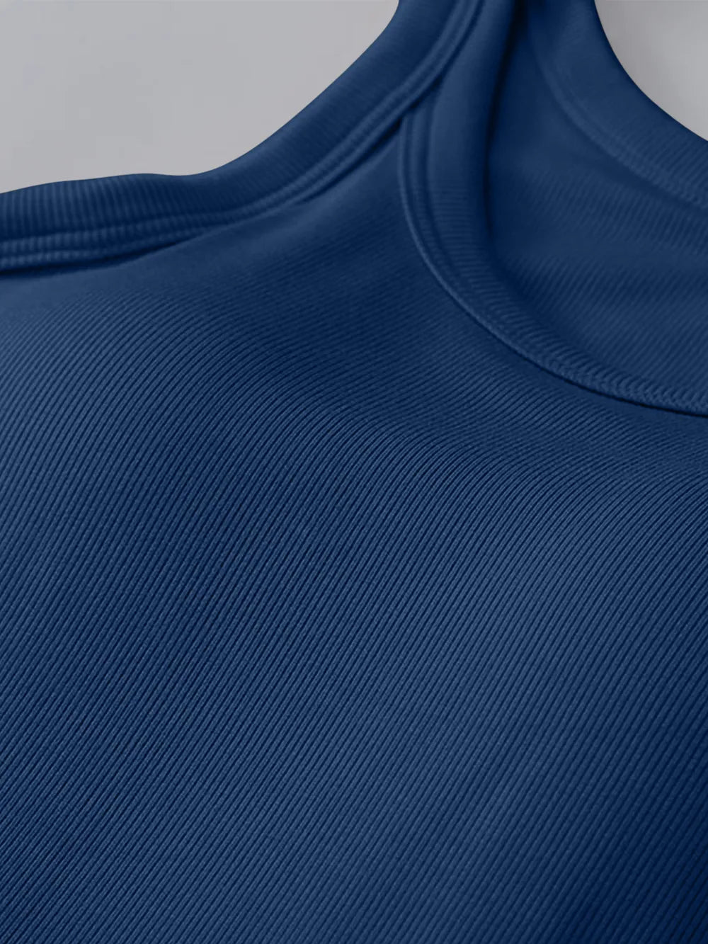 Round Neck Tank with Bra - Grace & Grit Boutique