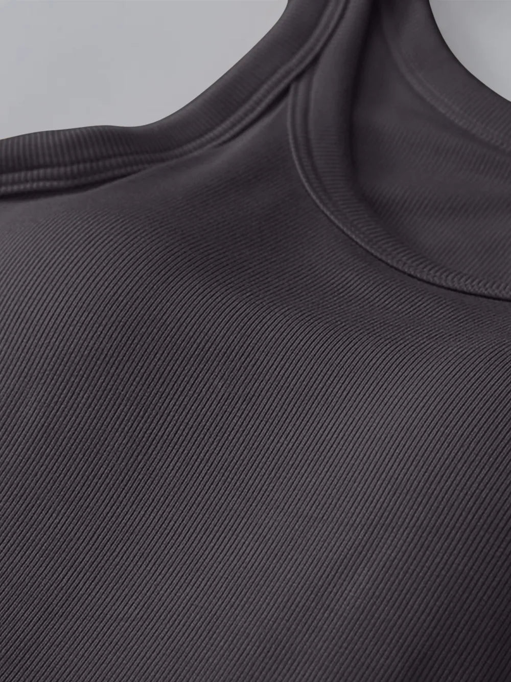 Round Neck Tank with Bra - Grace & Grit Boutique