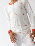 Sailboat Bamboo Kids Pajama Set - Grace & Grit Boutique