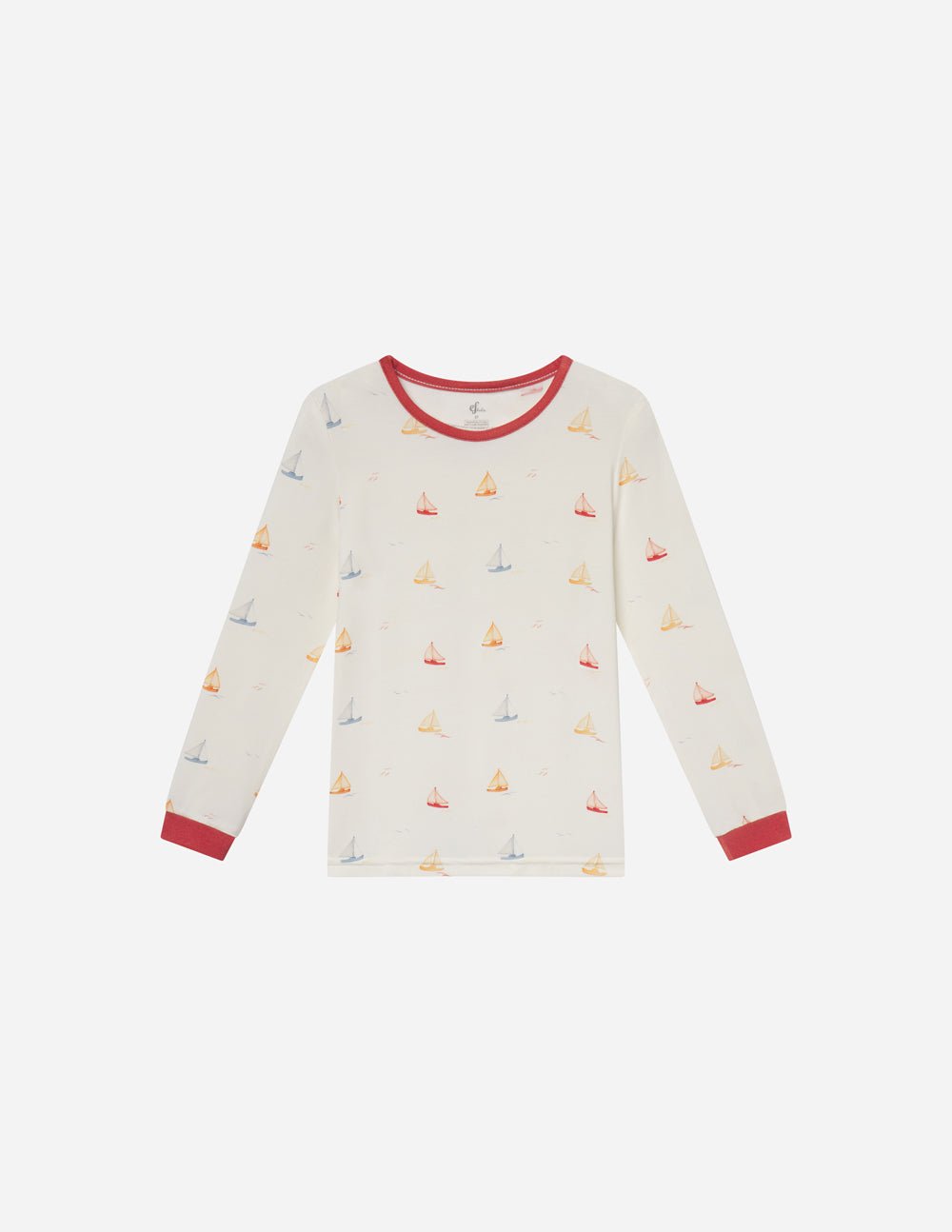 Sailboat Bamboo Kids Pajama Set - Grace & Grit Boutique