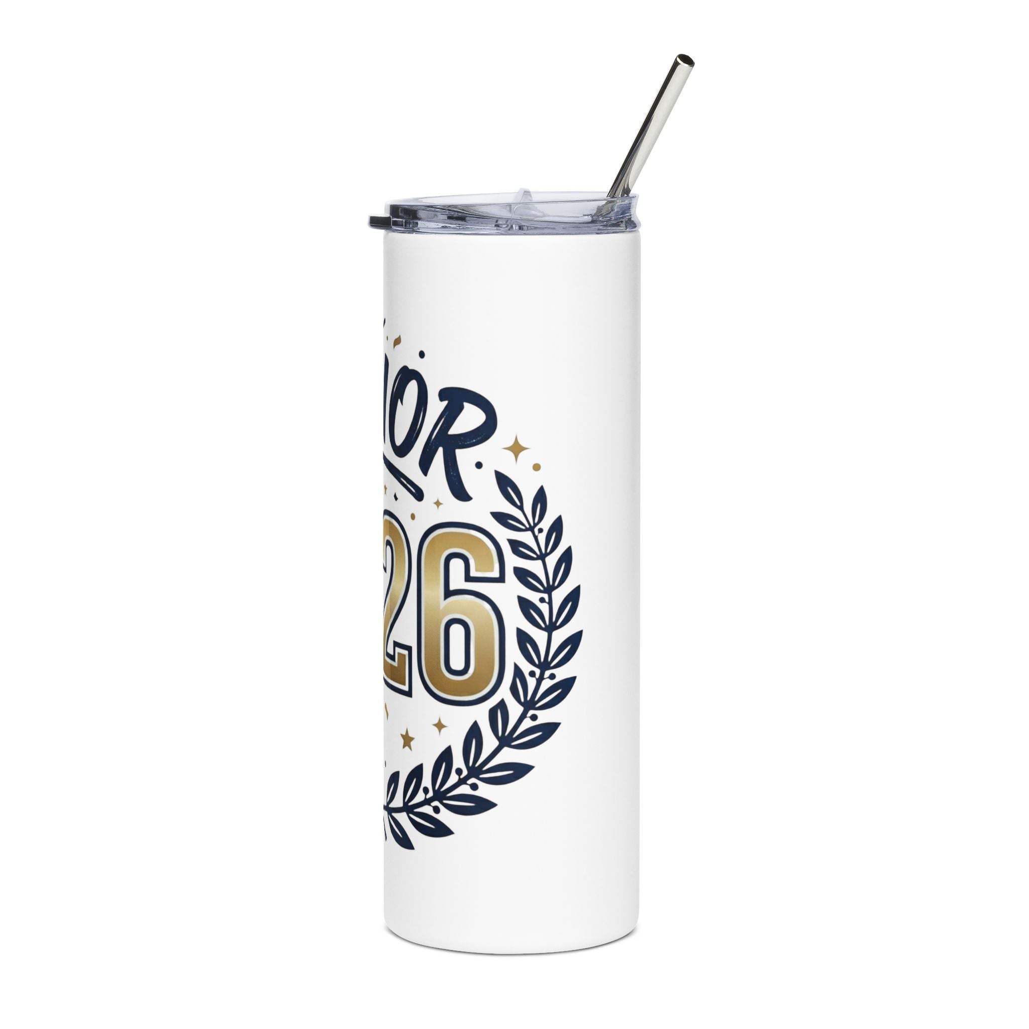 Senior 2026 Stainless Steel Tumbler - 20oz Graduation Travel Cup - Grace & Grit Boutique