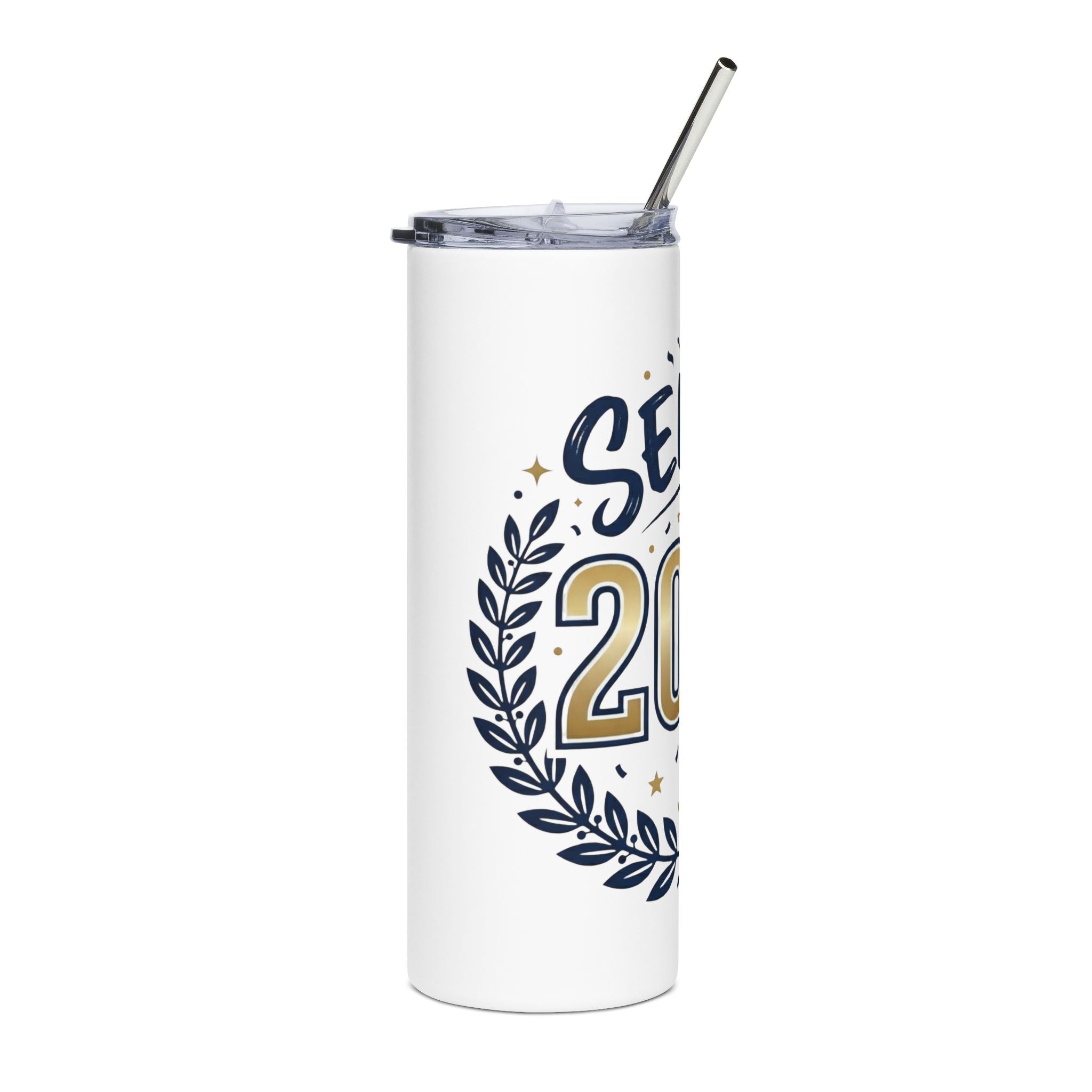 Senior 2026 Stainless Steel Tumbler - 20oz Graduation Travel Cup - Grace & Grit Boutique