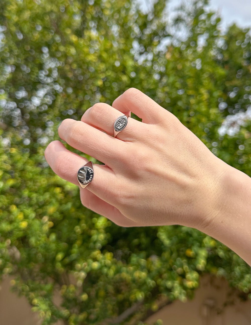 Silver WWJD Ring - Grace & Grit Boutique
