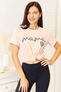 Simply Love MAMA Heart Graphic T-Shirt - Grace & Grit Boutique